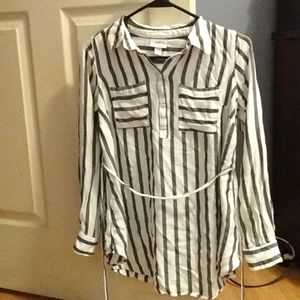 Isabel maternity dress shirt